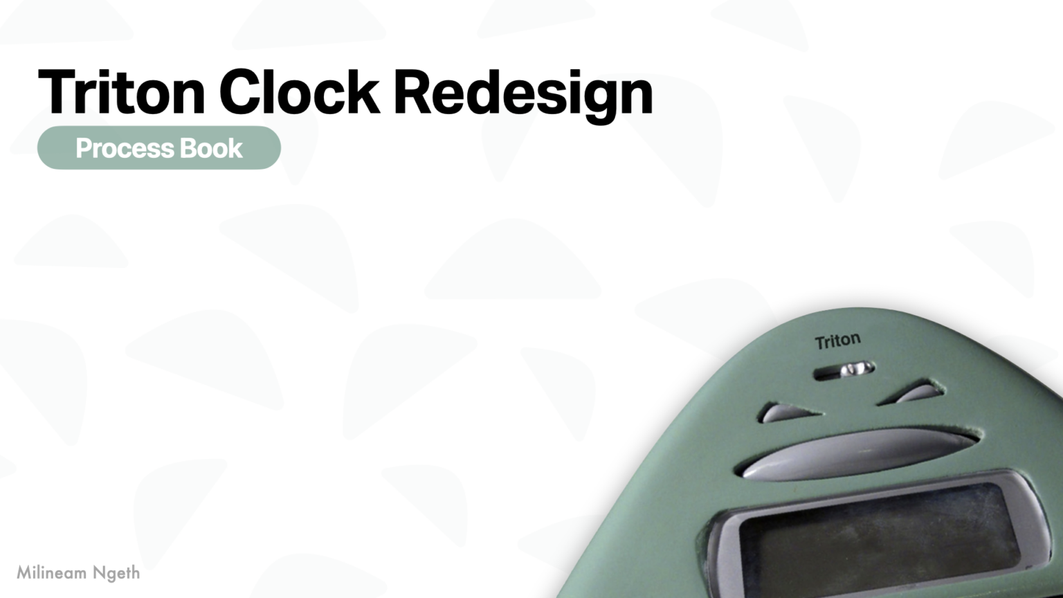 Triton Clock Redesign – Milineam N