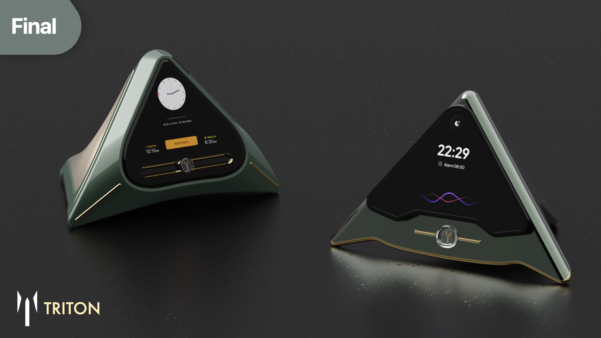 Triton Clock Redesign – Milineam N